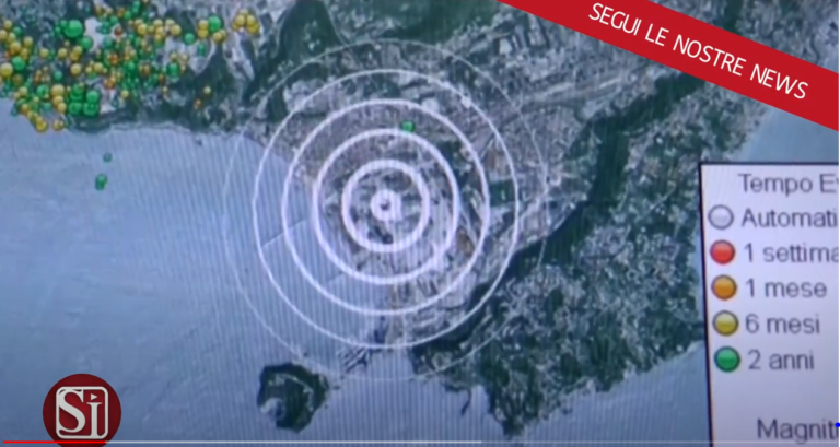 I Campi Flegrei tremano quasi senza sosta. Sono 53 le scosse segnalate nell’ultimo bollettino di monitoraggio dell’area flegrea, pubblica