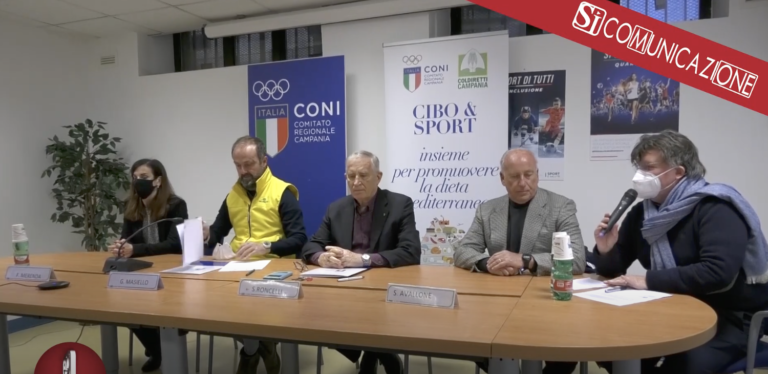 Cibo e sport. Arriva il protocollo d’intesa per promuovere e diffondere fra i giovani un corretto stile di vita