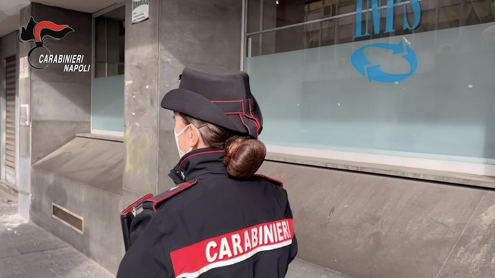 reddito di cittadinanza Carabinieri Inps