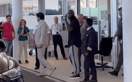 Lukaku arrivo in aeroporto a Roma