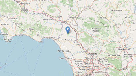 forte scossa terremoto roccamonfina oggi