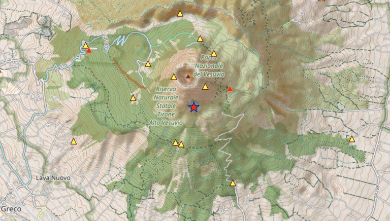 terremoto scossa vesuvio ingv osservatorio vesuviano